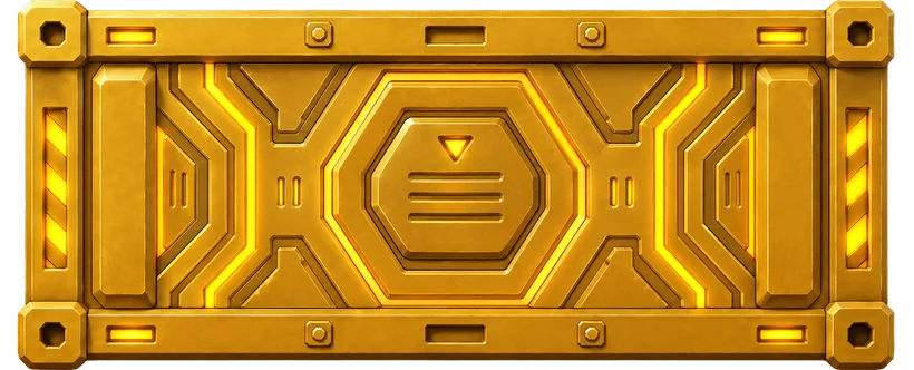 Cyber-themed cargo container