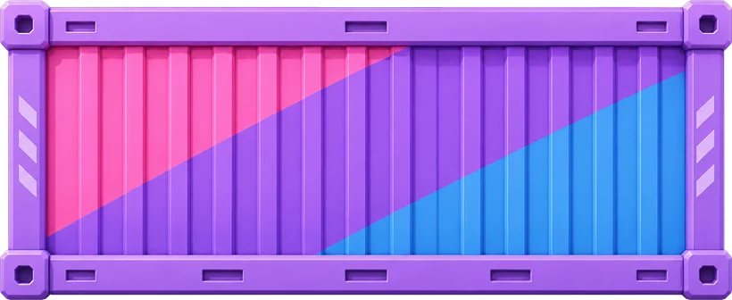 Ocean cargo container